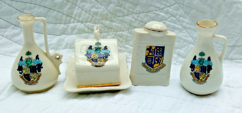 Vintage crested ware - crested,