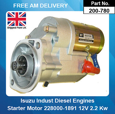 Starter motor for hyster - motor,