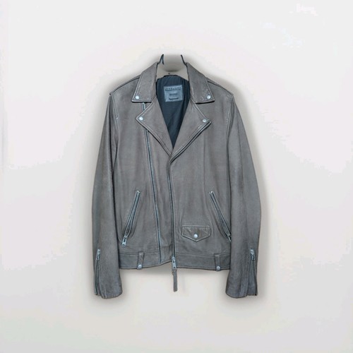 All saints leather jacket - , men