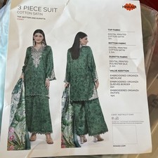 Ladies 3 Piece Unstitched
