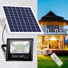 LED Solar Flood Light Dusk to