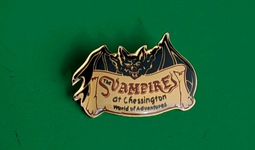 Vintage vampire pin - vintage, badge