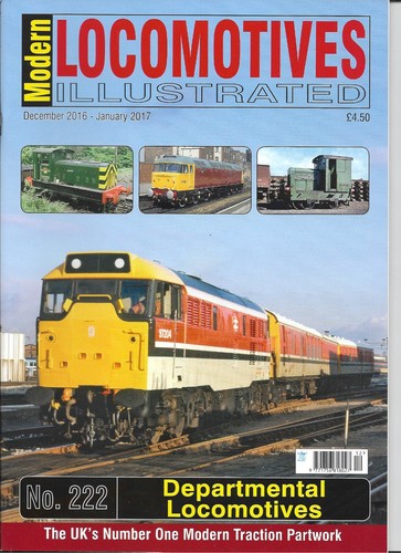 Modern locomotives illustrated - locomotives,