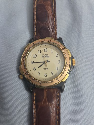 Timex indiglo compass bezel - indiglo,