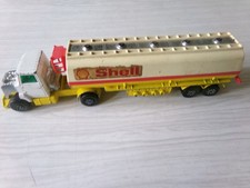 Vintage Matchbox Super Kings Ford LTS Shell Articulated tanker K-16 K-115