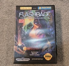 Flashback Sega Genesis Megadrive US Version