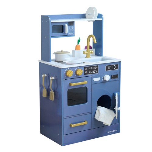 Wooden play kitchen little - kitchen,