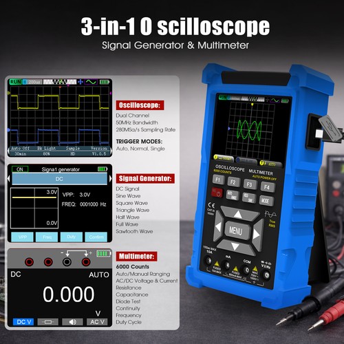 Handheld 50mhz 1 - handheld, 3-in-1