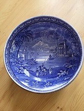 Blue and white maling fruit