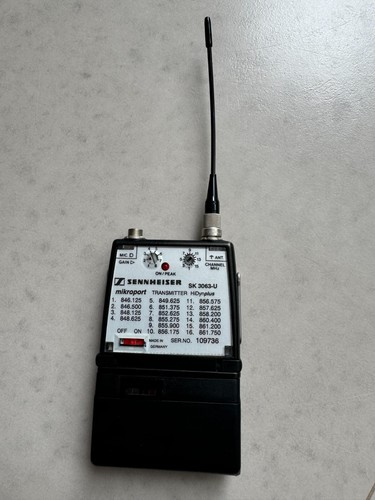 Sennheiser sk3063 wireless - sennheiser,