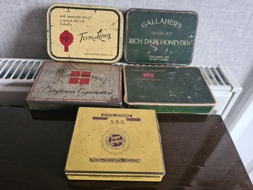 Job lot vintage - lot, tins