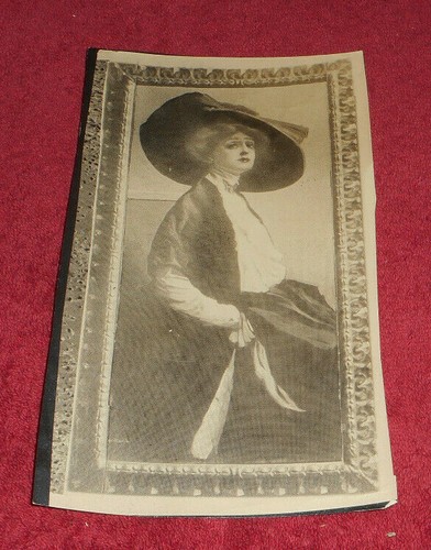 1912 press photo portrait a - press, of
