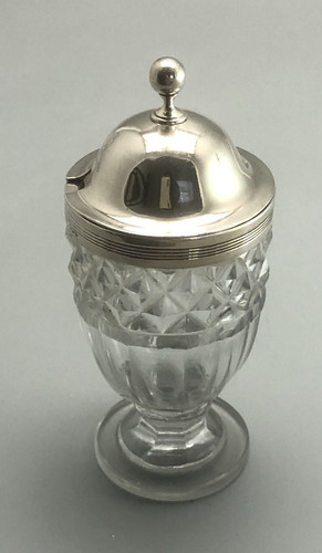 George iii silver mustard - iii, pot