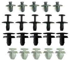 PEUGEOT 306 Bumper Trim Wheel Arch Door Panel Side Moulding Plastic Clips 