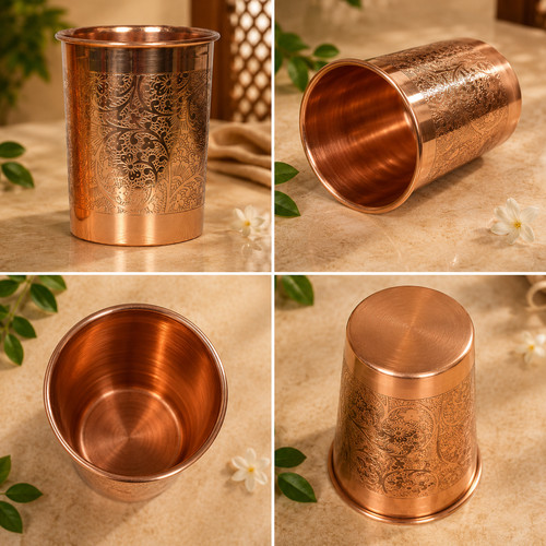 Pure copper tumbler - pure,