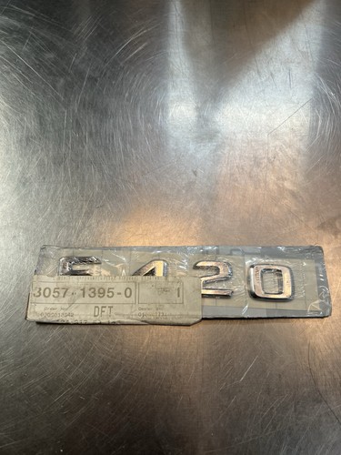 Mercedes e420 rear badge - e420,