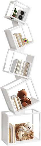 Tree bookshelf cube metal - bookshelf, 5-cube