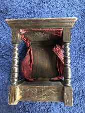 Vintage Dolls House Four Poster Bed