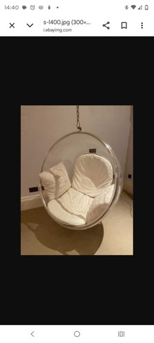 Vintage retro perspex bubble - retro, **perspex