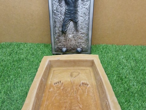 Han solo carbonite latex - han,