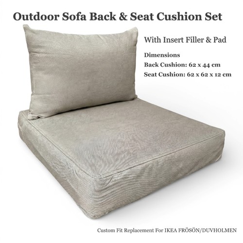 Outdoor seat back cushion - outdoor,