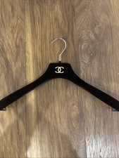 CHANEL Black Velvet Jacket Hanger