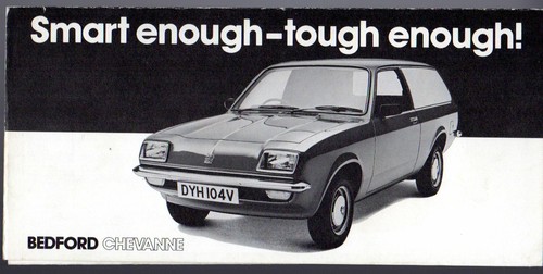 Bedford chevanne 1980 - chevanne,