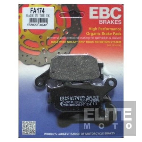 Ebc fa174 organic rear - ebc,