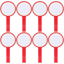  8 Pcs Whiteboard Handheld Mini Dry Erase Score Erasable Scoreboard