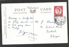 Scotland Scottish Islands Isle of Islay double circle Port Ellen 1958  m/v p/c