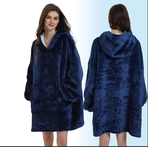 Oversized big hooded - big, blanket