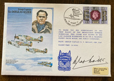 WW2 Sir Douglas Bader DSO DFC signed on his own Historic Aviators cover.