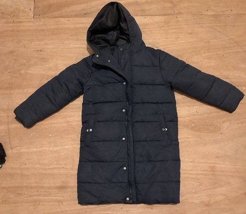 Boys navy next puffer coat - boys,
