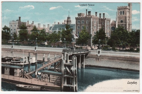 London lambeth palace - palace, river