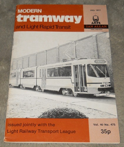 Modern tramway magazine july - magazine,