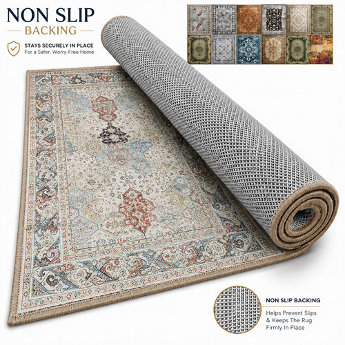 Modern non slip large - modern,