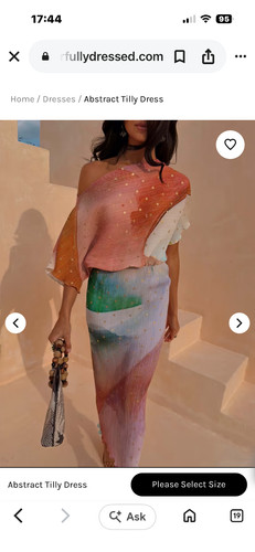 Never fully dressed abstract - never,