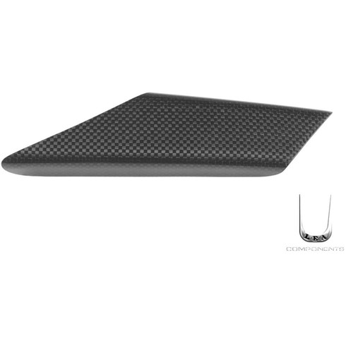 Carbon fiber chain guard - carbon,