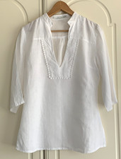 Part Two Saga White  V-Neck