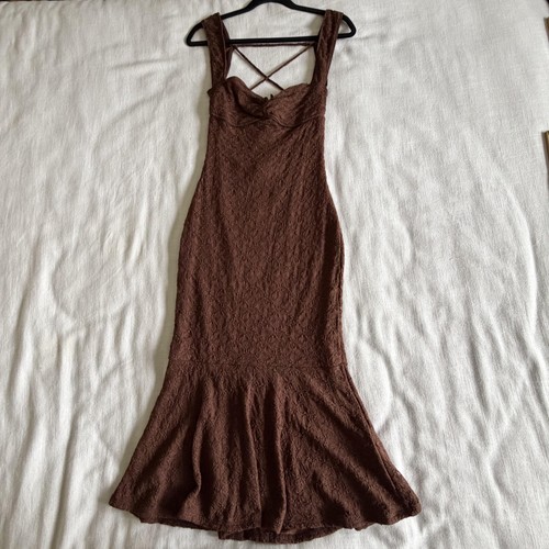 Fashion nova anna lace - lace, midi