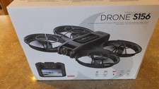 S156 Brushless Drone with LCD Screen Controller, RTF package with 2 x batteries 