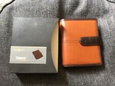 Collins H+O Tatami Pocket Organiser – Any Year Diary - 140mm x 115mm - Brown