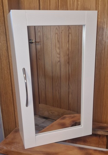 Single door framed mirror - door,