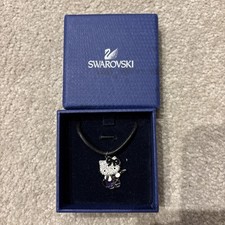 Swarovski Hello Kitty Necklace Genuine - Rare Boxed 