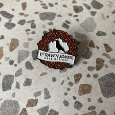 1st Raven Somme Pin Badge East