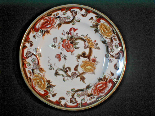 Masons ironstone brown velvet - brown,