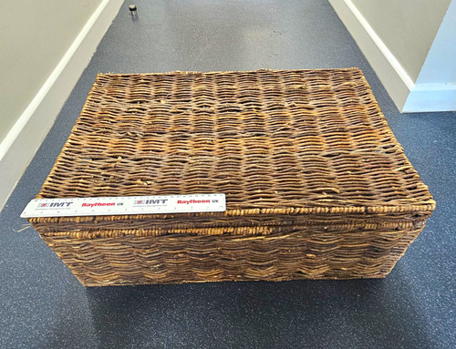 Vintage wicker storage - wicker,