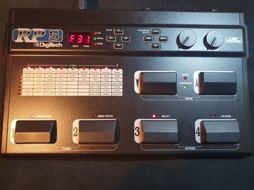 Digitech multi pedal rp5 - digitech,