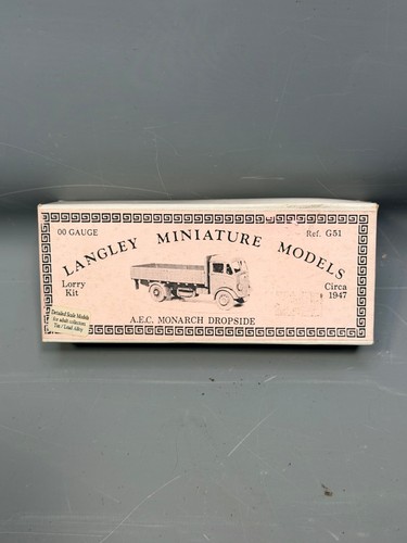 Langley miniature models - oo,