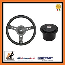 15" Steering Wheel & 48 Spline Boss For Land Rover Defender - DA4650 & DA4660